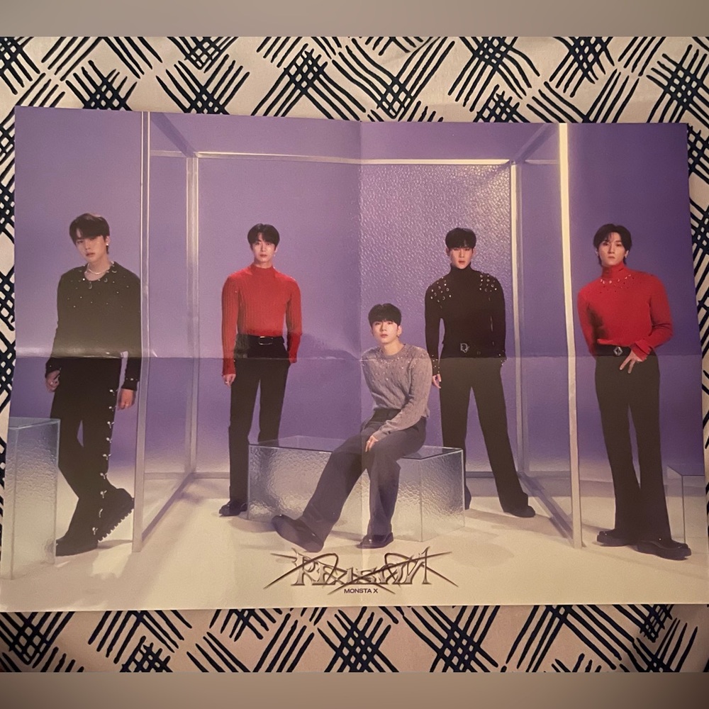 Monsta X - Reason poster version 3